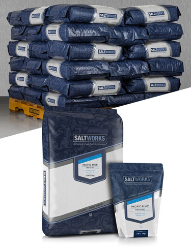 Pacific Blue® bags and pallet
