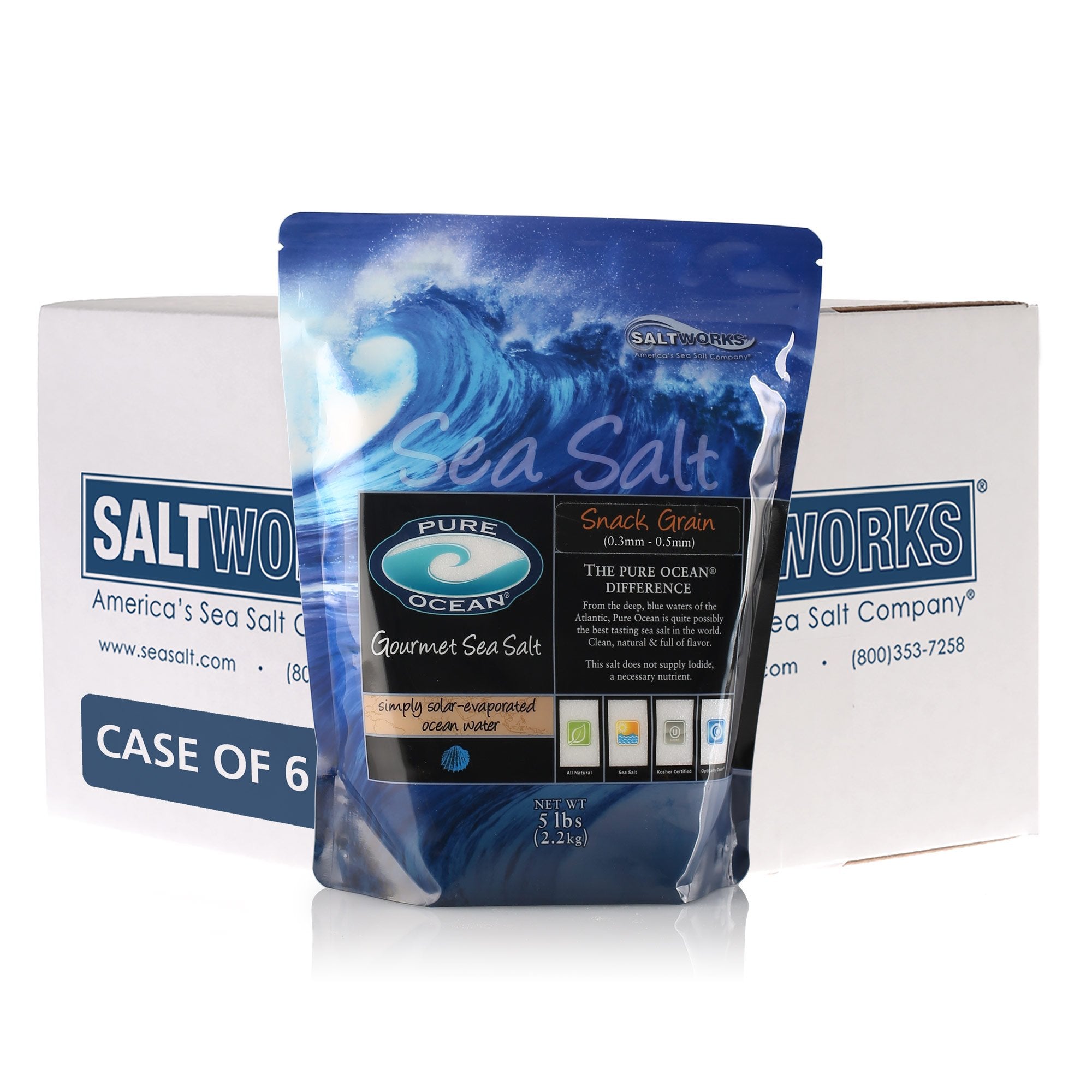 Pure Ocean® Premium Sea Salt (Wholesale)
