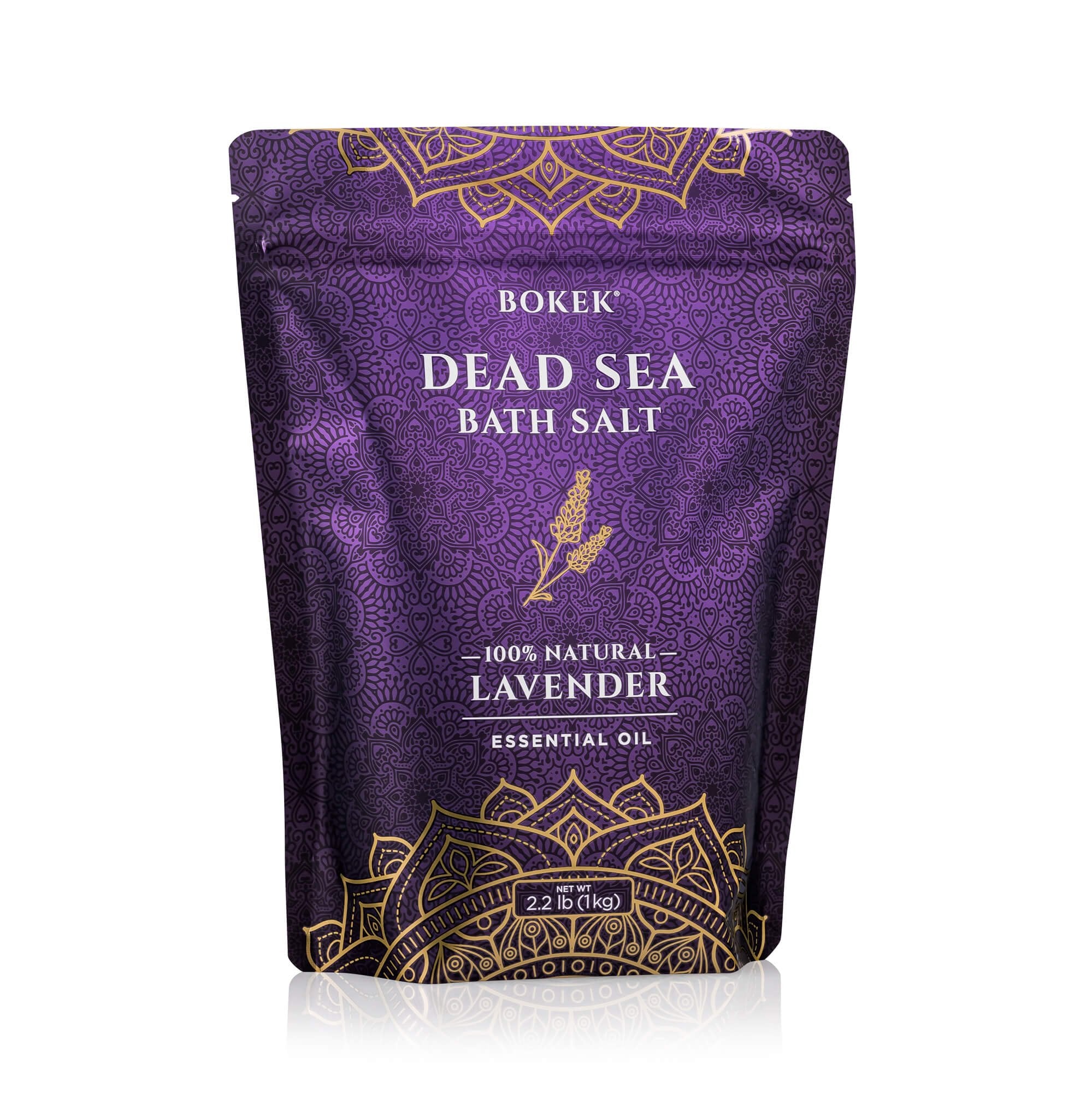 Lavender Dead Sea Bath Salt Lavender | Bokek® Scented Bath Salt