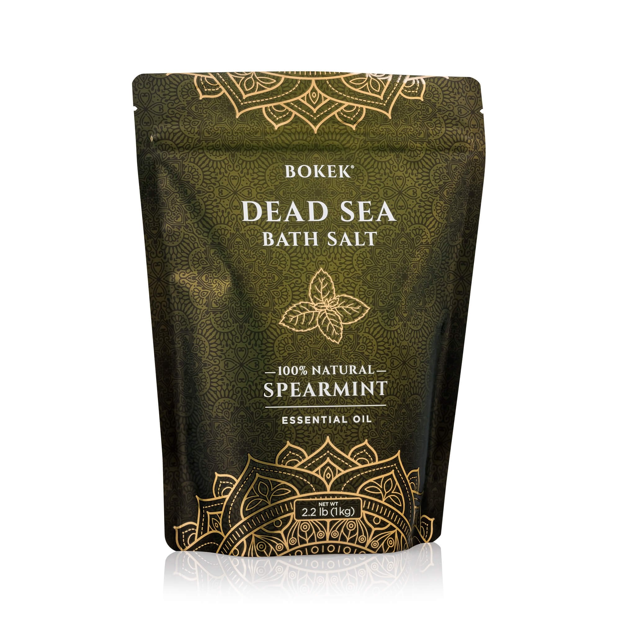 Spearmint Dead Sea Bath Salt Spearmint | Bokek® Scented Bath Salt