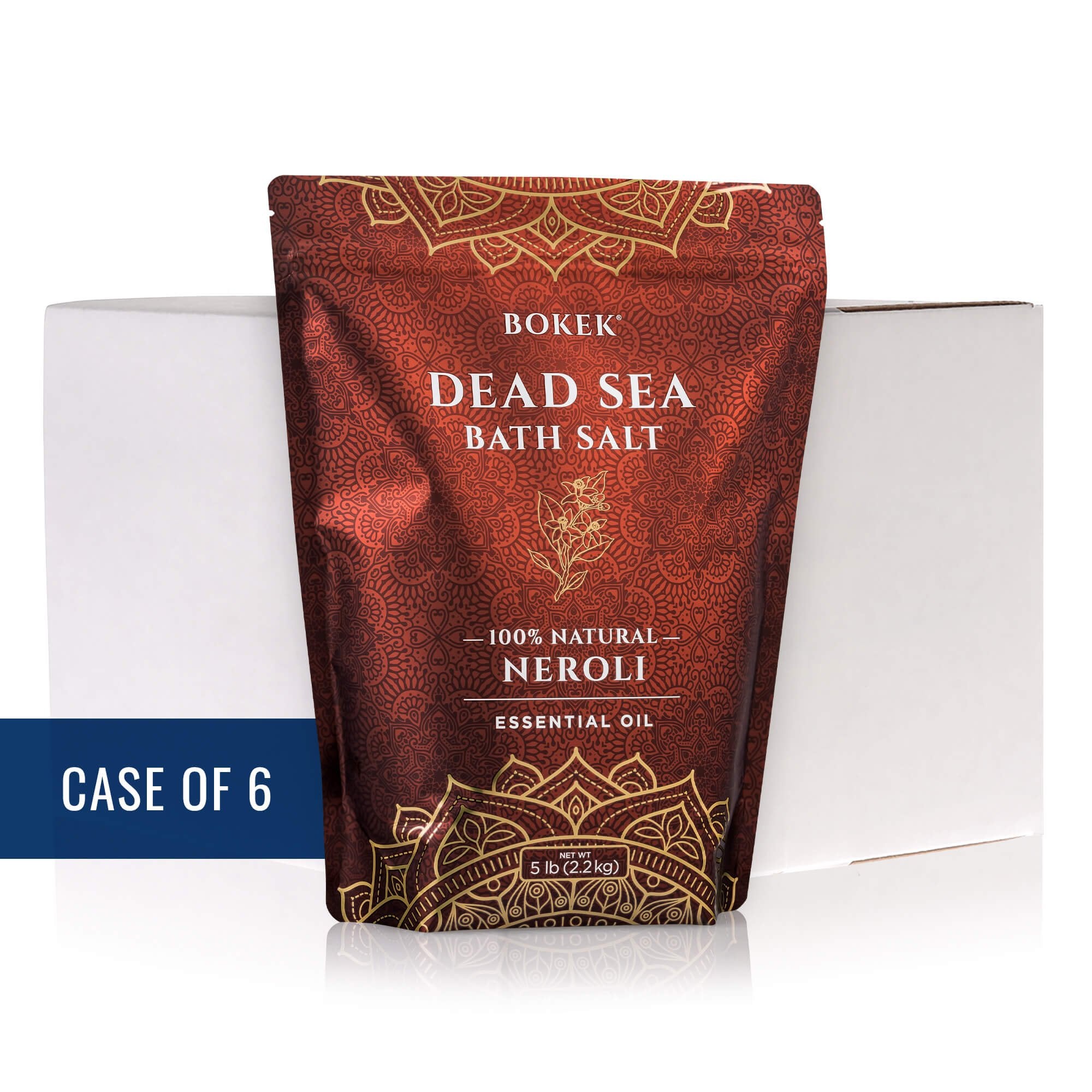 Neroli Dead Sea Bath Salt Cases Neroli Spa | Bokek® Scented Bath Salt (Wholesale)