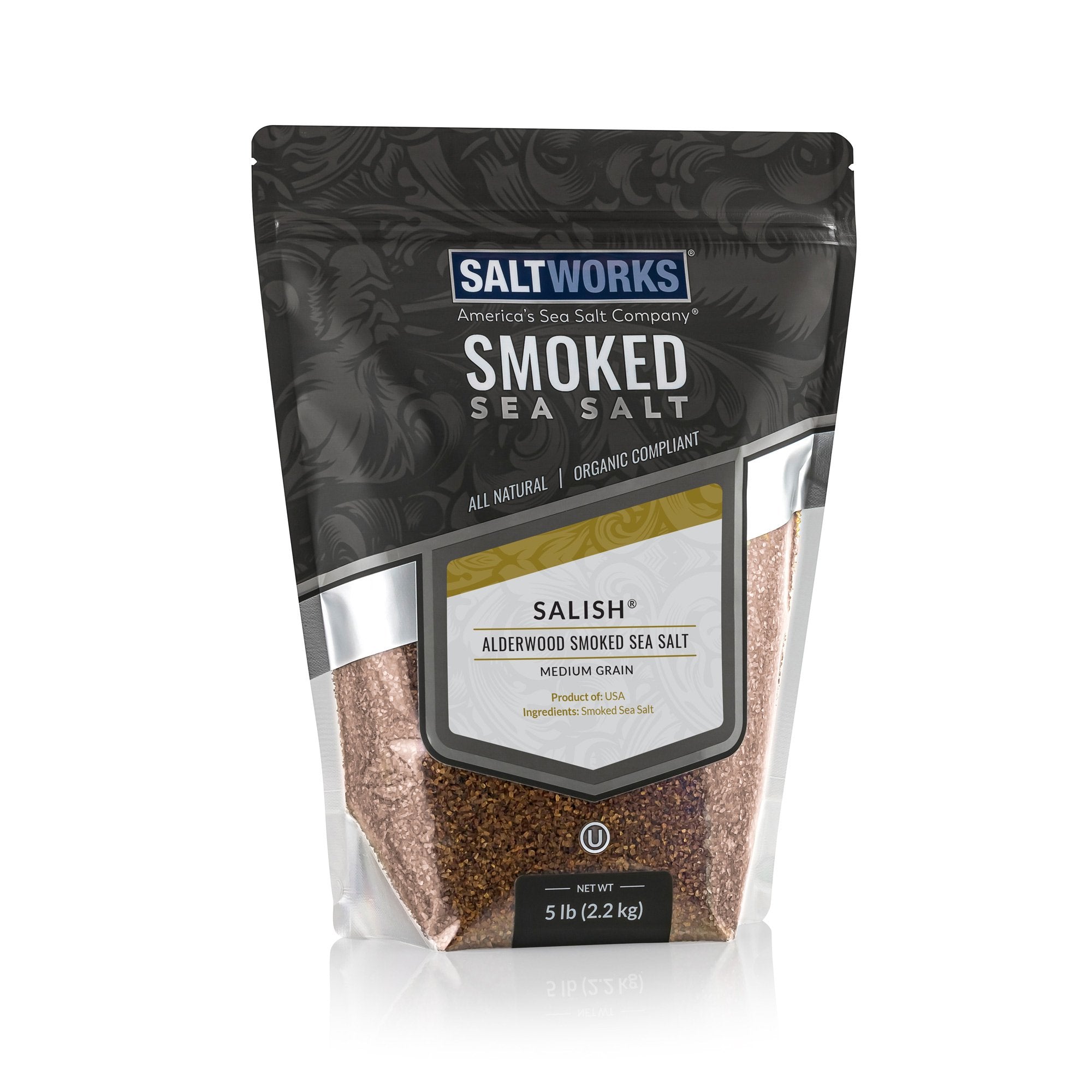 Salish® Alderwood Smoked Sea Salt (Wholesale)
