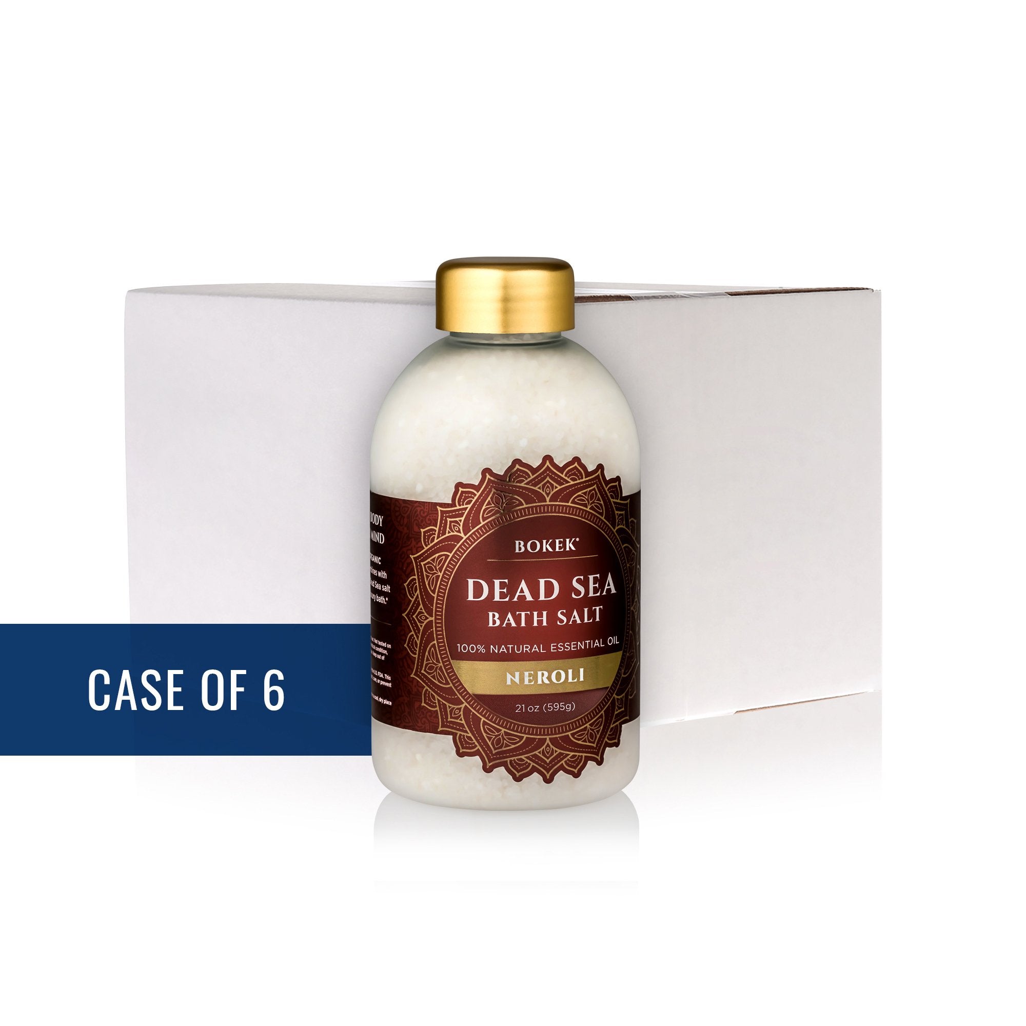 Neroli Dead Sea Bath Salt Cases Neroli Spa | Bokek® Scented Bath Salt (Wholesale)