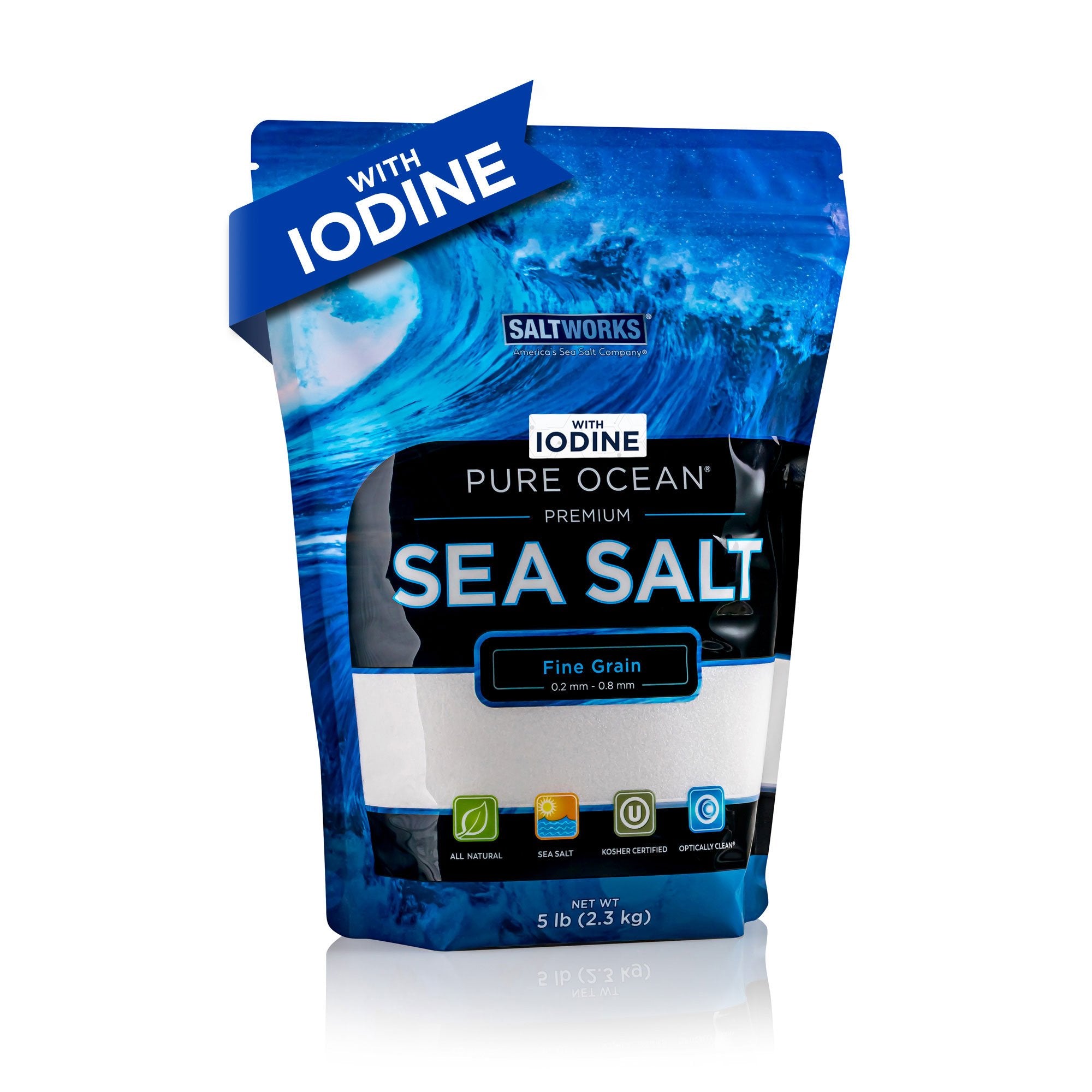 Pure Ocean® Premium Sea Salt with Iodine
