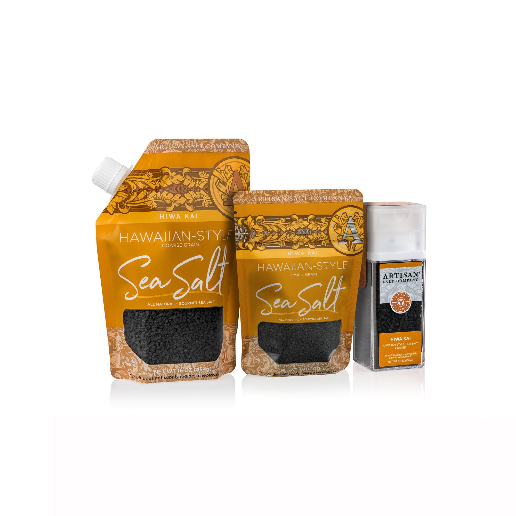 Hiwa Kai Black Hawaiian-style Sea Salt