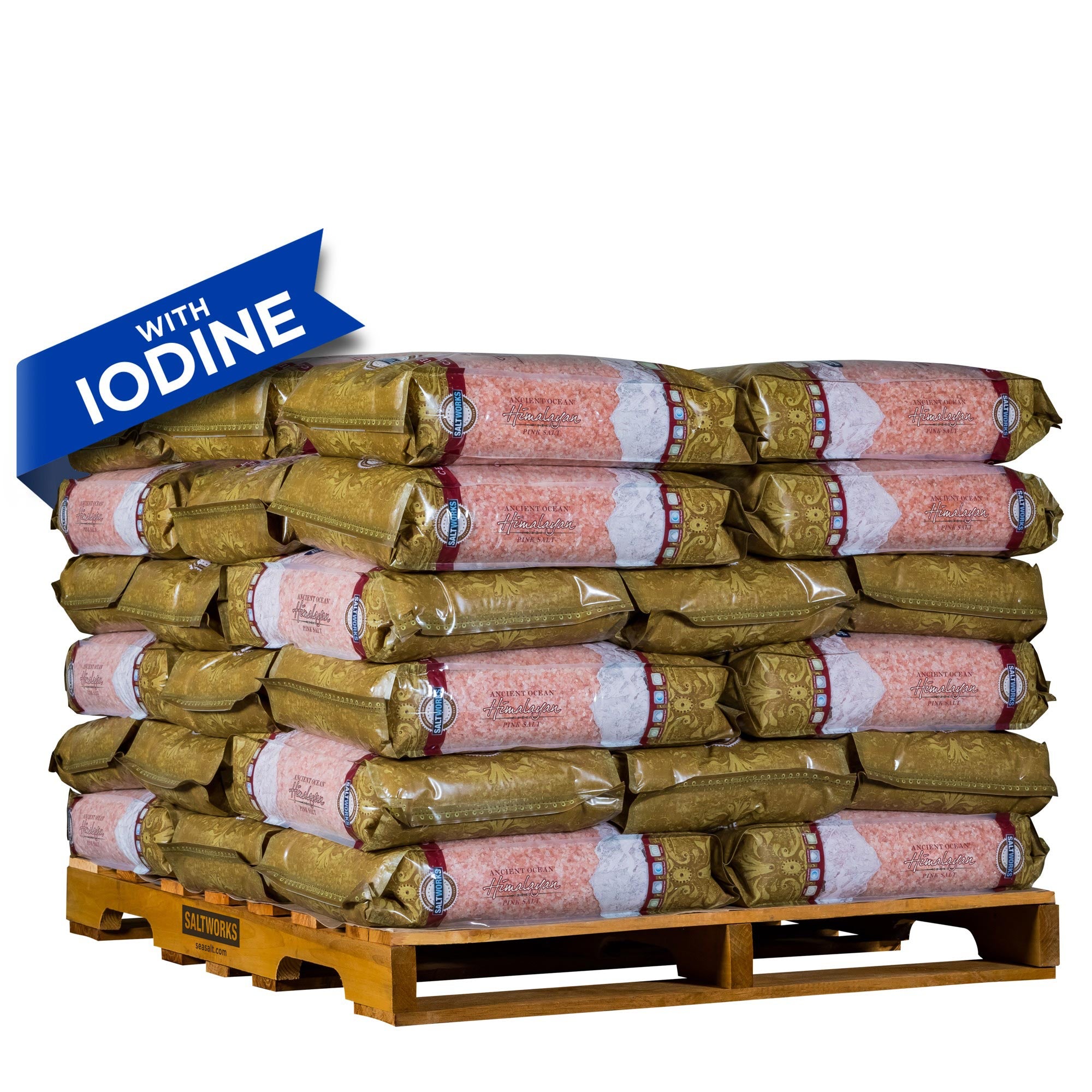 Ancient Ocean® Himalayan Pink Salt with Iodine (Wholesale)
