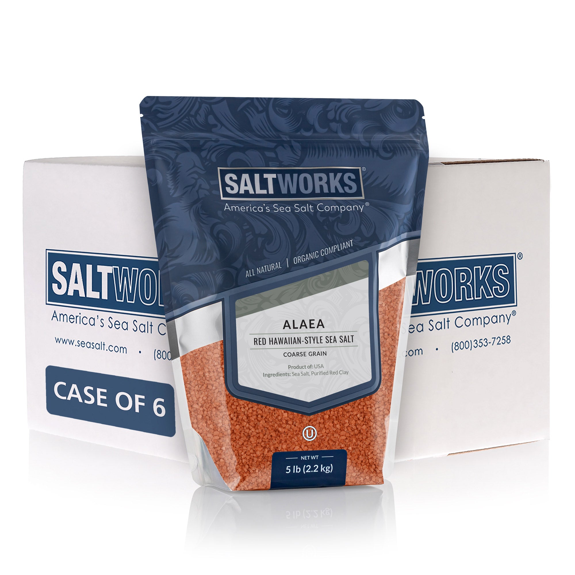 Alaea Red Hawaiian-style Sea Salt (Wholesale)