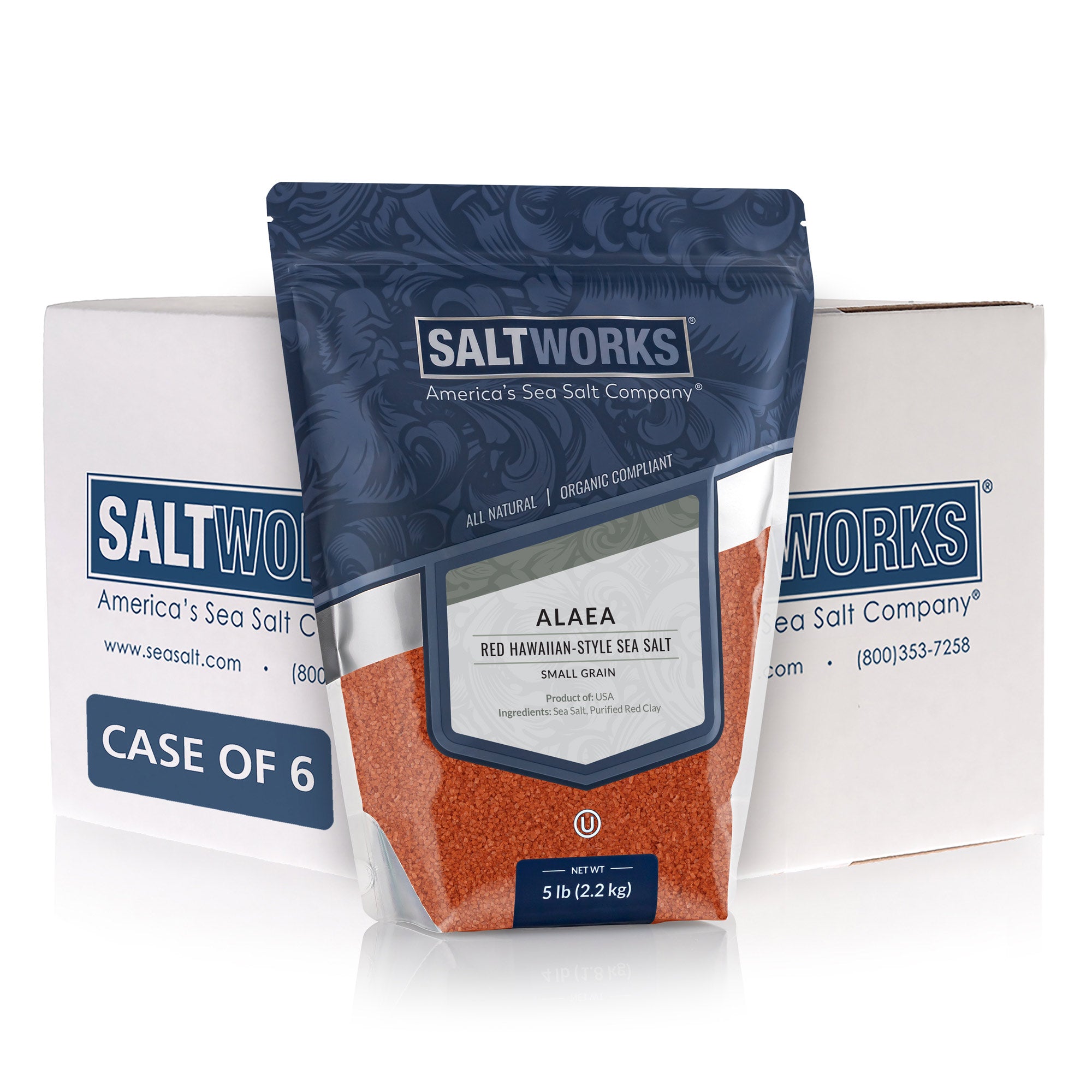 Alaea Red Hawaiian-style Sea Salt (Wholesale)