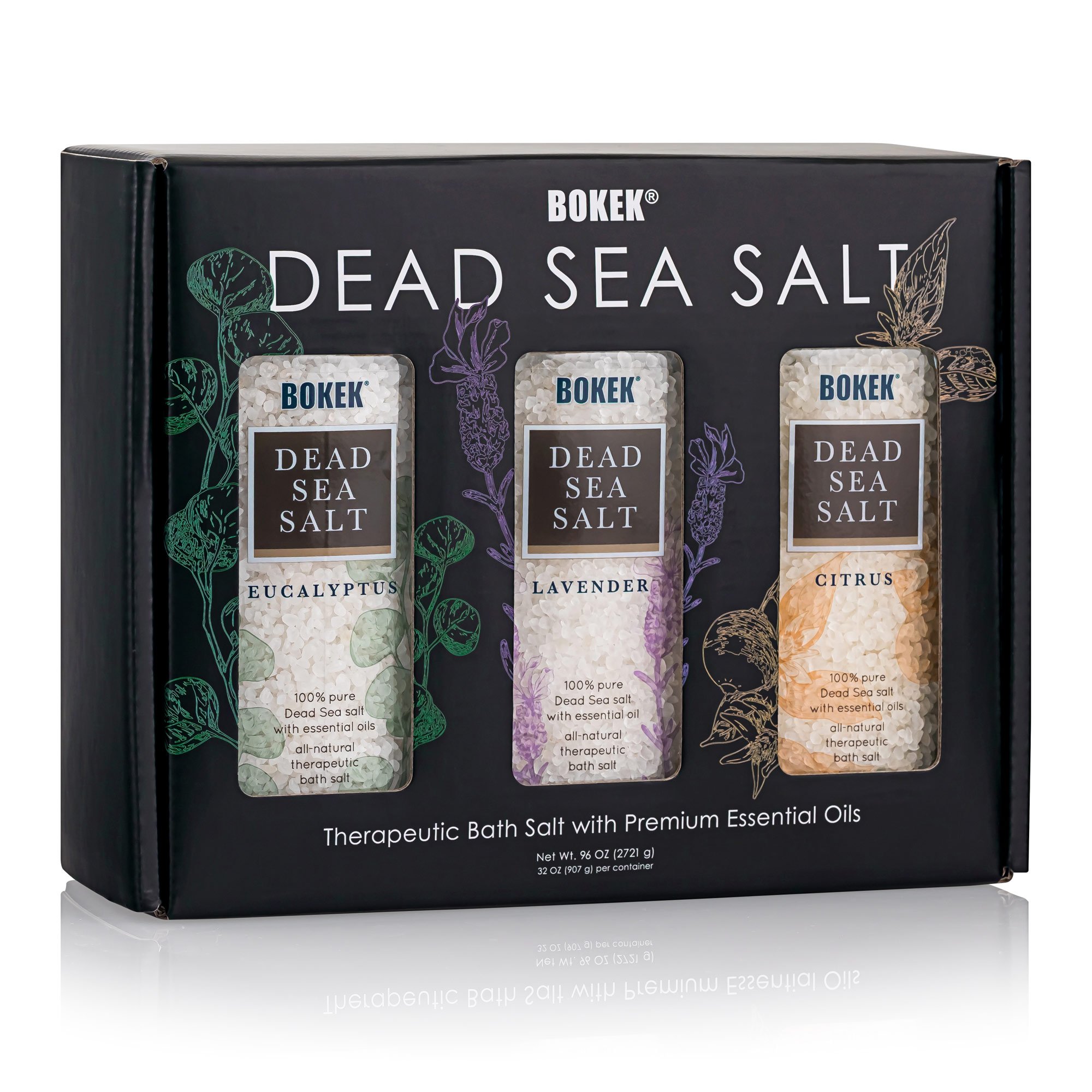 Bokek\u00ae Dead Sea Bath Salt Gift Trio