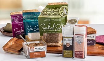Artisan Salt Co.® offers the most expansive selection of gourmet, all-natural sea salts