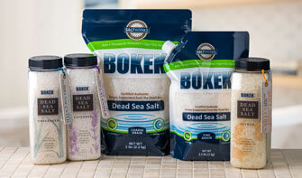 Bokek® brand authentic all-natural Dead Sea bath salt