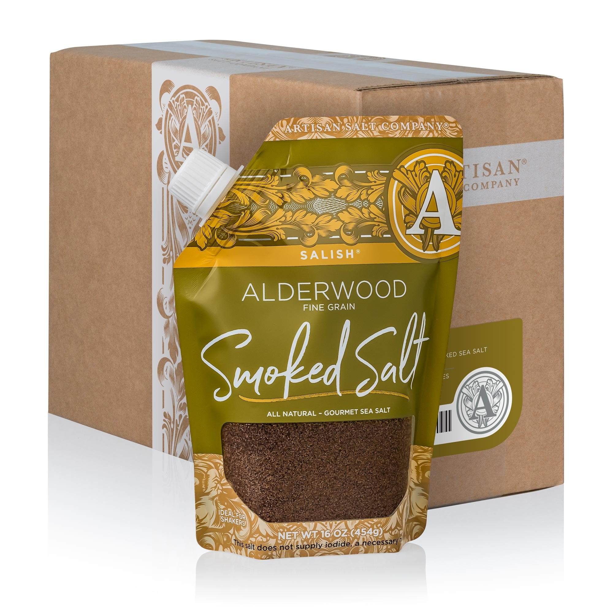 Salish® Alderwood Smoked Sea Salt (Wholesale)