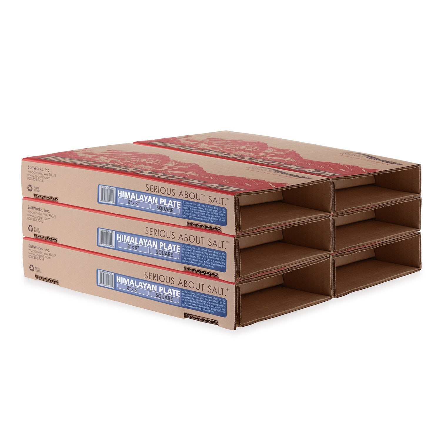 Square Block Himalayan Pink Salt (Wholesale)