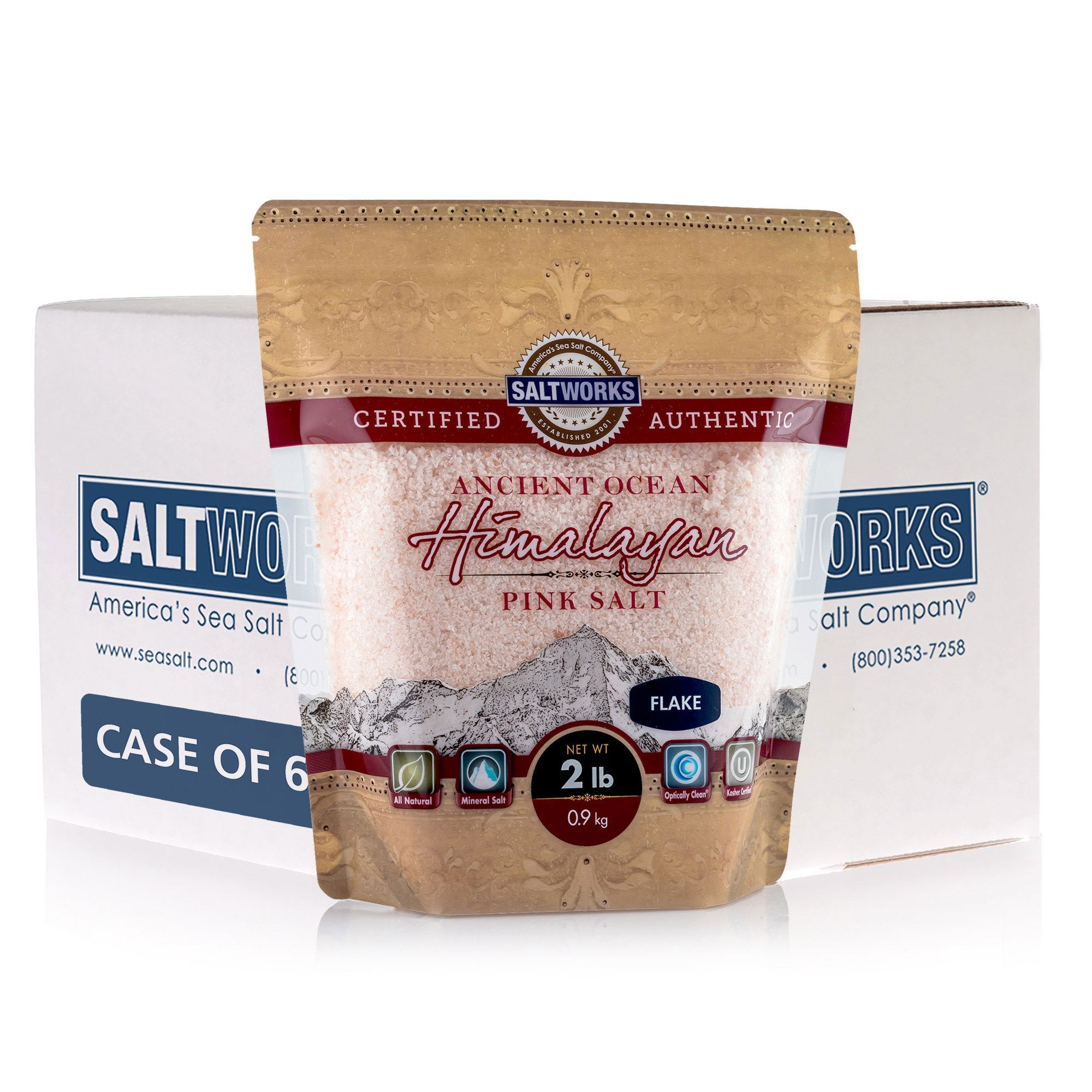 Ancient Ocean® Himalayan Pink Salt (Wholesale)