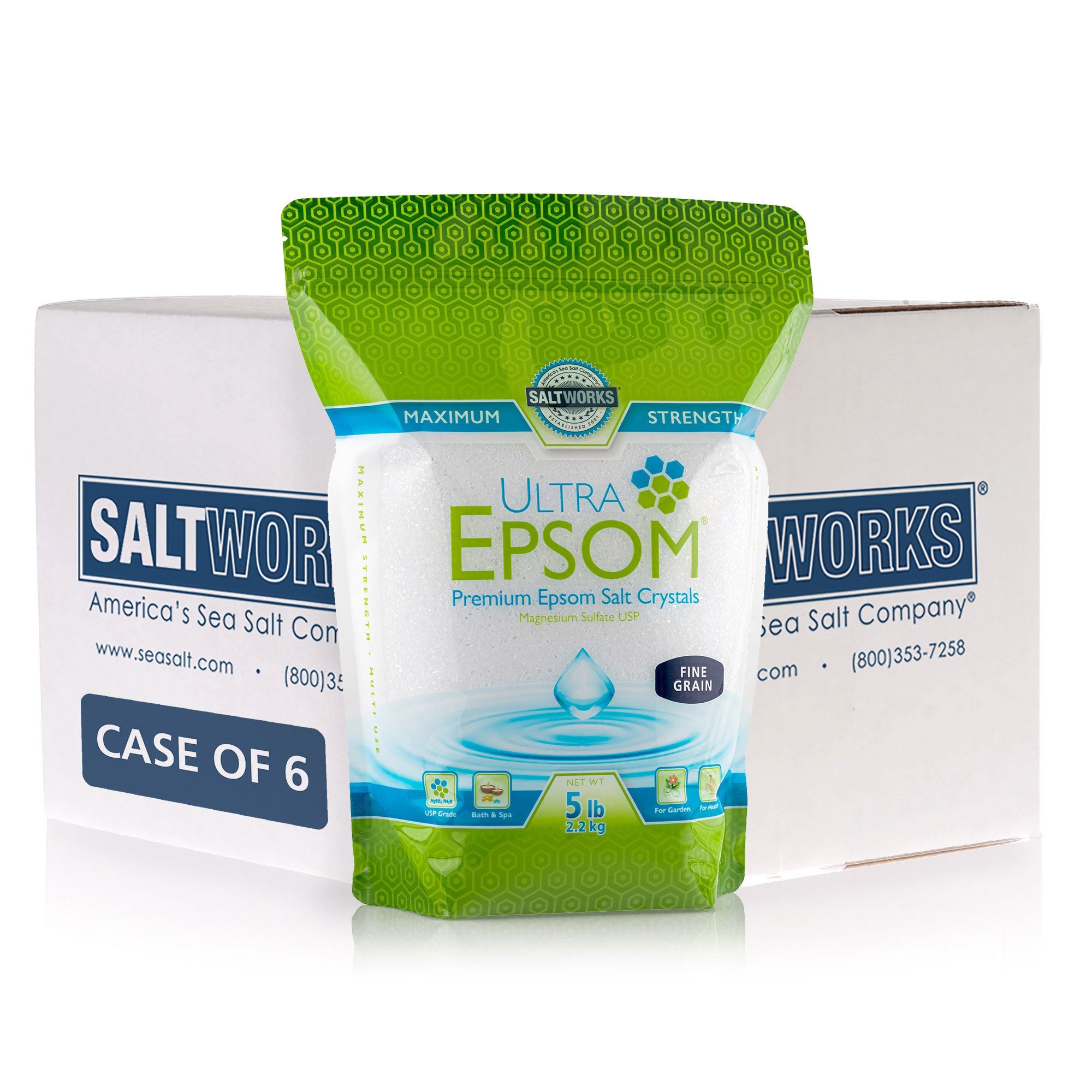 Ultra Epsom® Bath Salt Premium USP Grade Bath Salt (Wholesale)