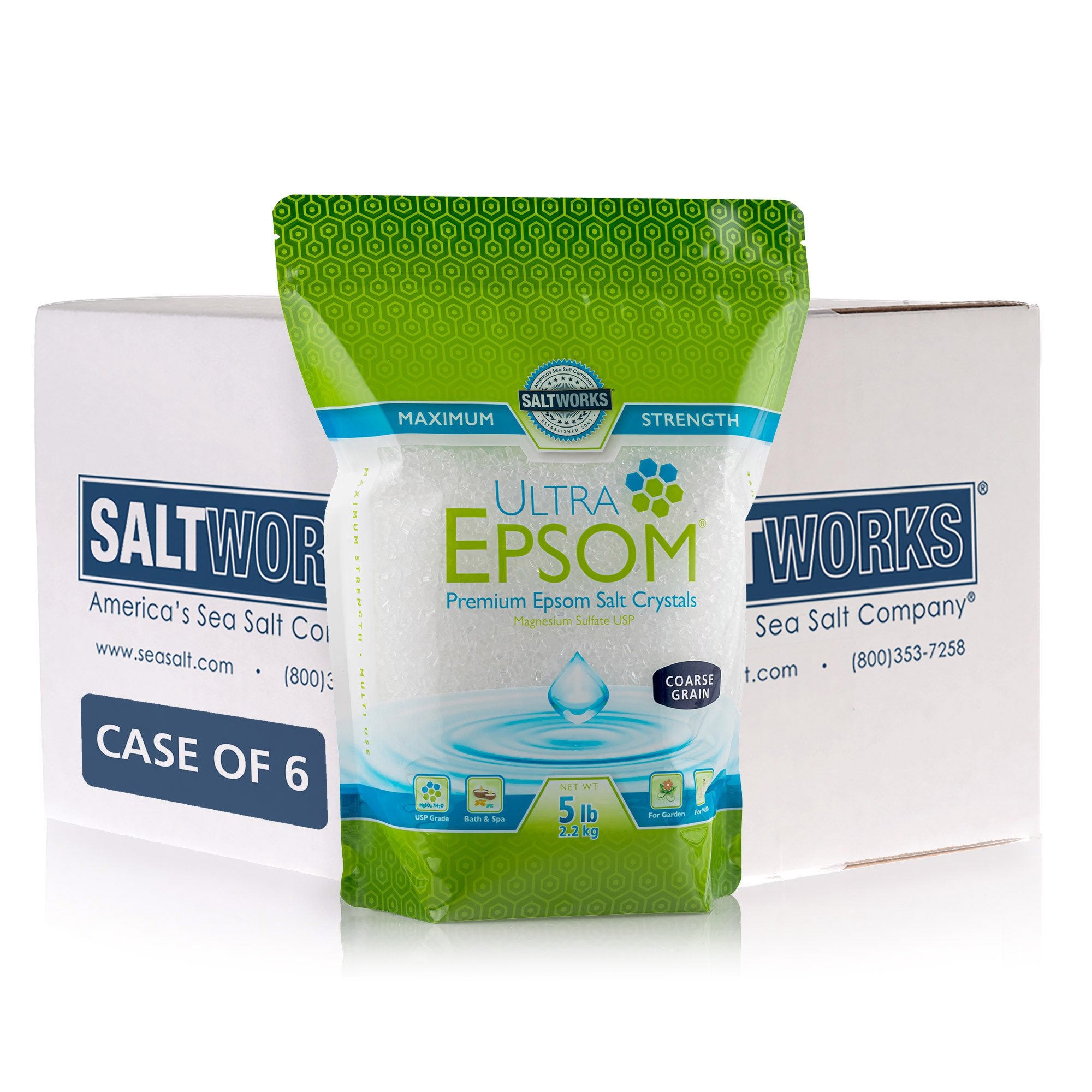 Ultra Epsom® Bath Salt Premium USP Grade Bath Salt (Wholesale)