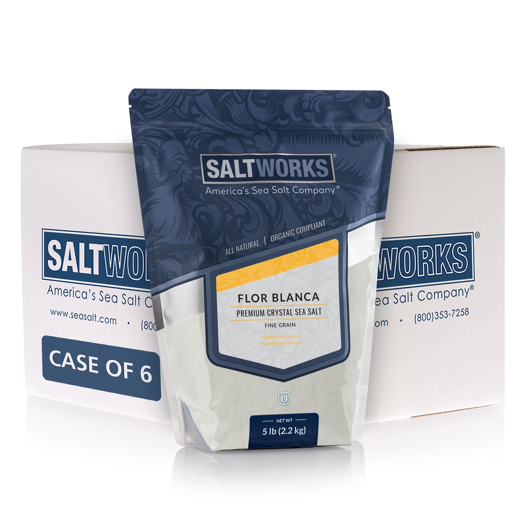 Flor Blanca Crystal Sea Salt (Wholesale)