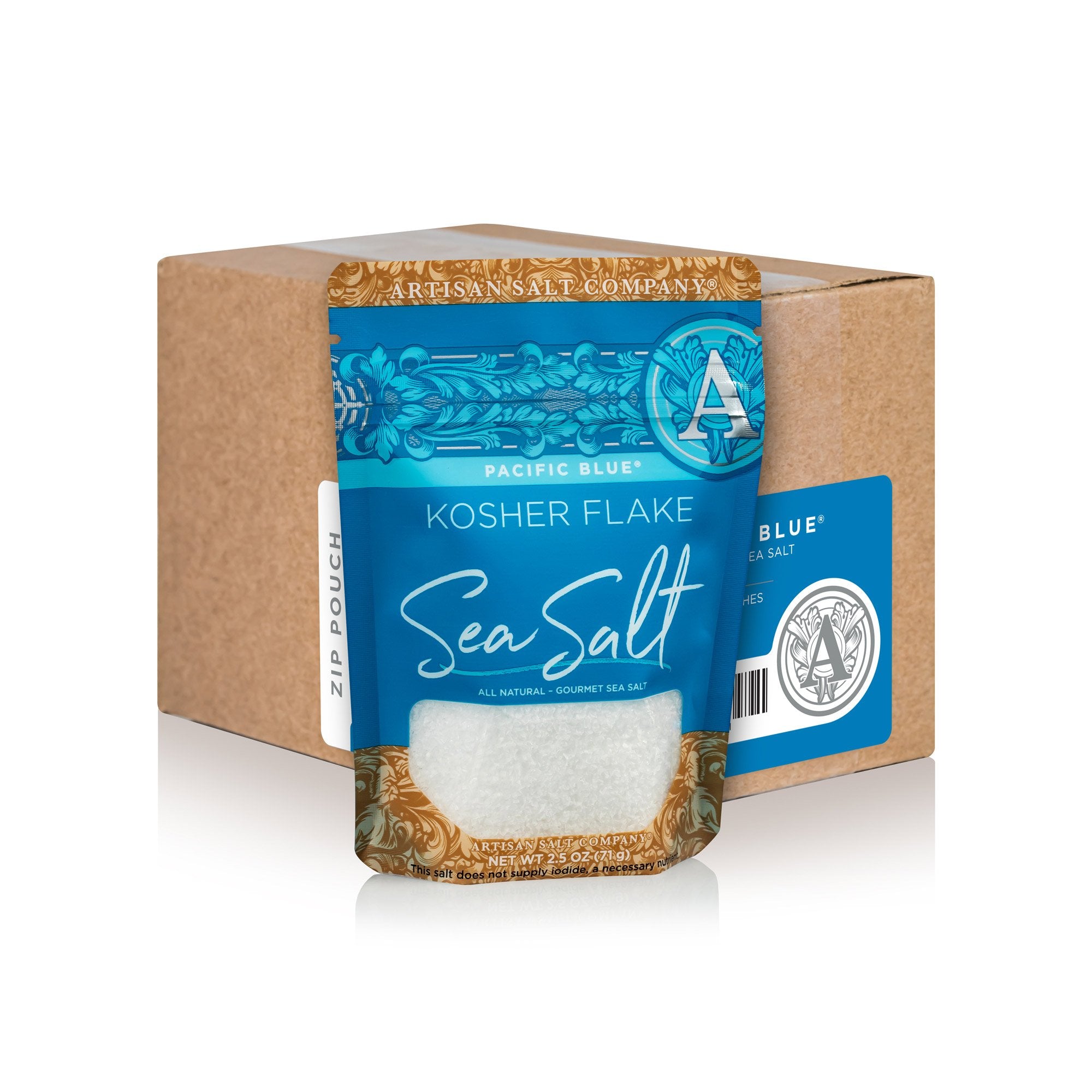 Pacific Blue® Flake Sea Salt (Wholesale)