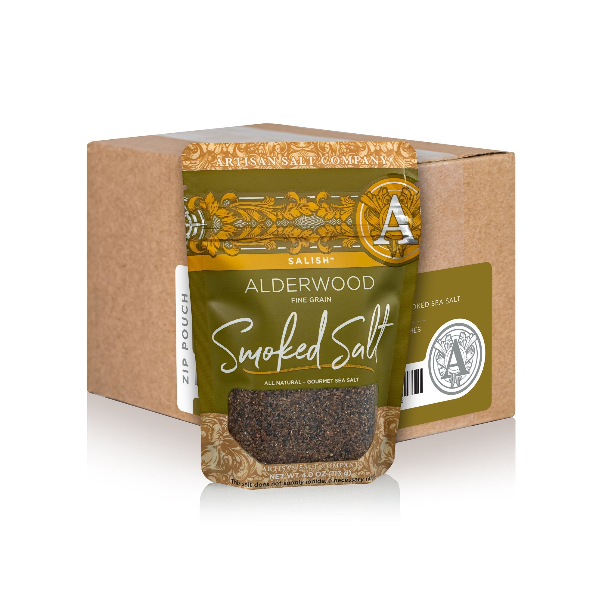 Salish® Alderwood Smoked Sea Salt (Wholesale)