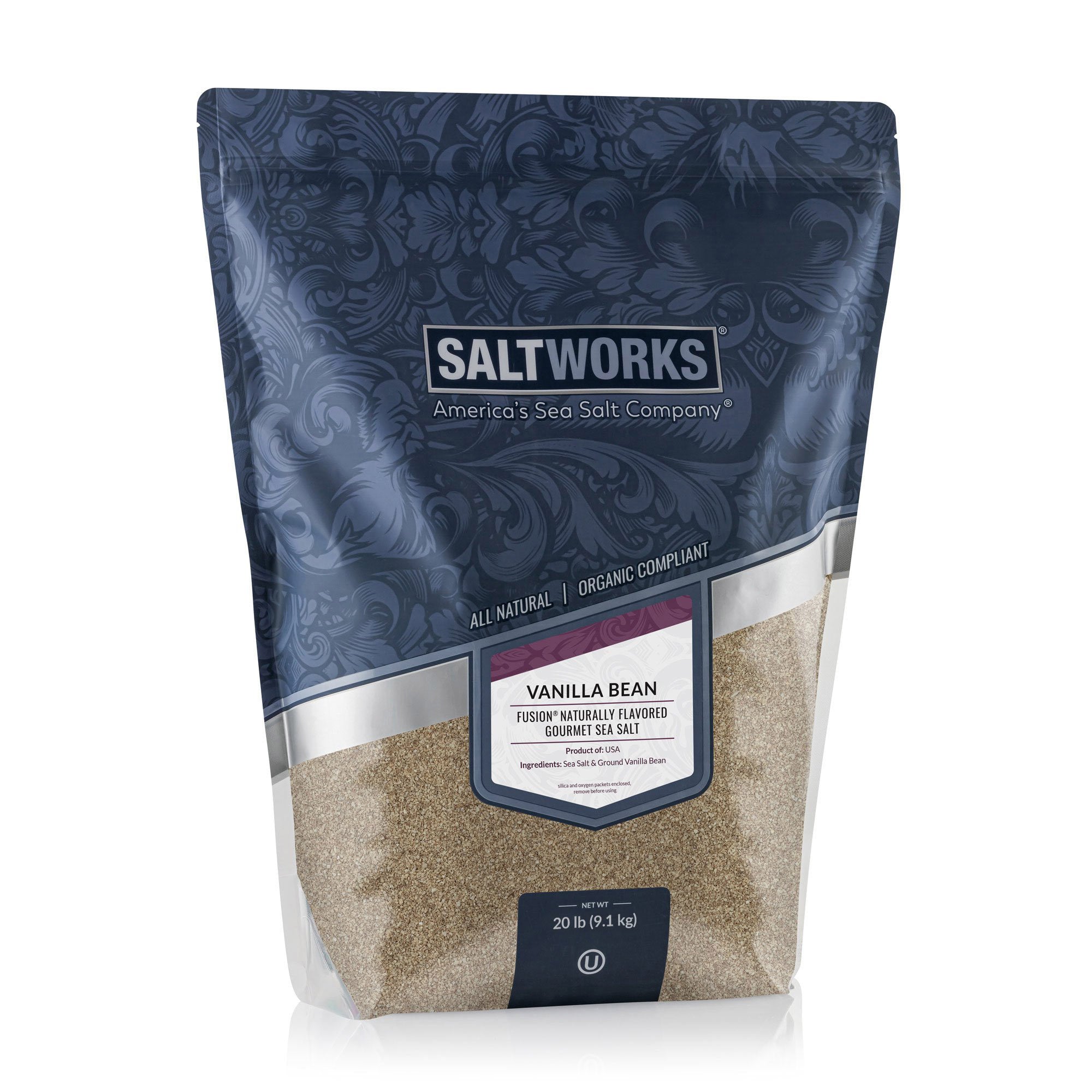 Vanilla Fusion® Flavored Sea Salt (Wholesale)