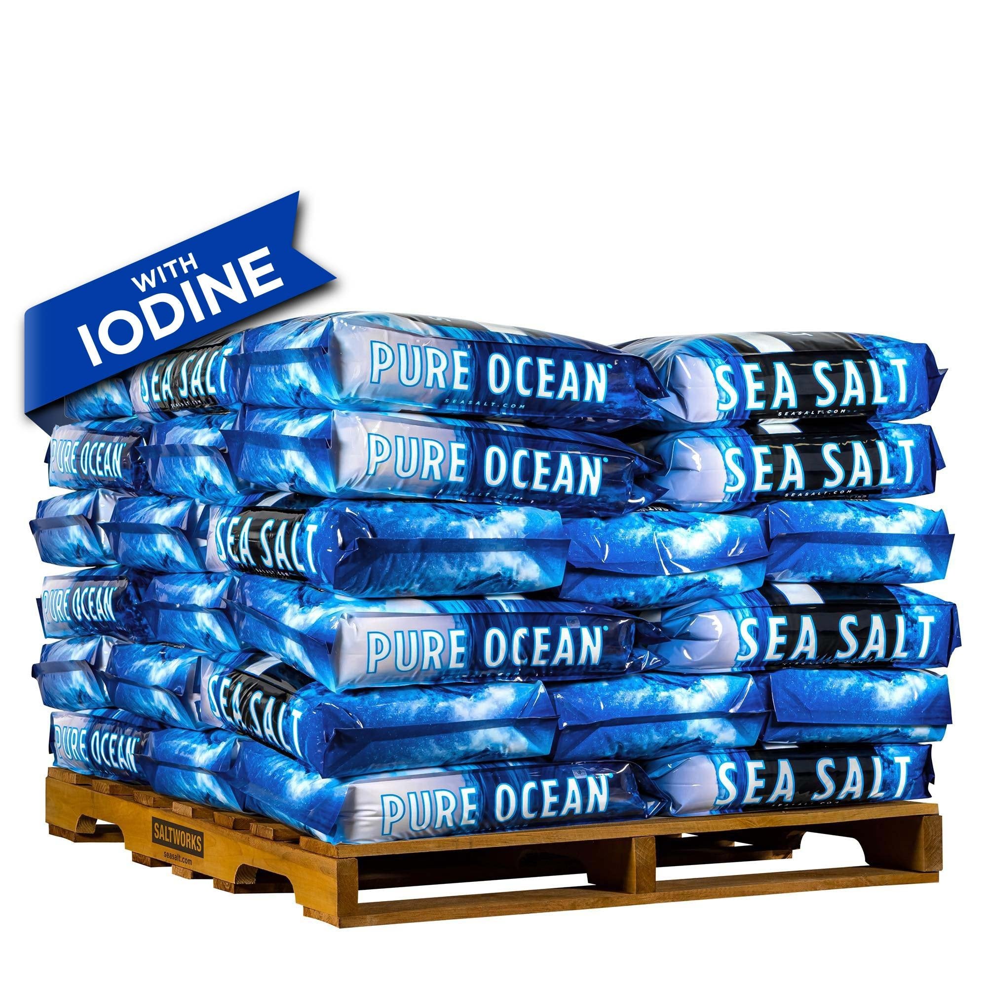 Pure Ocean® Premium Sea Salt with Iodine (Wholesale)