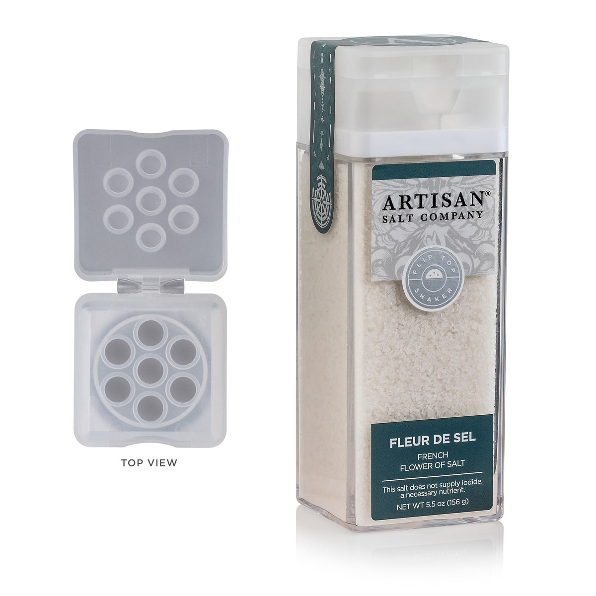 Fleur de Sel  #Packaging_Shaker Jar (5.5 oz)