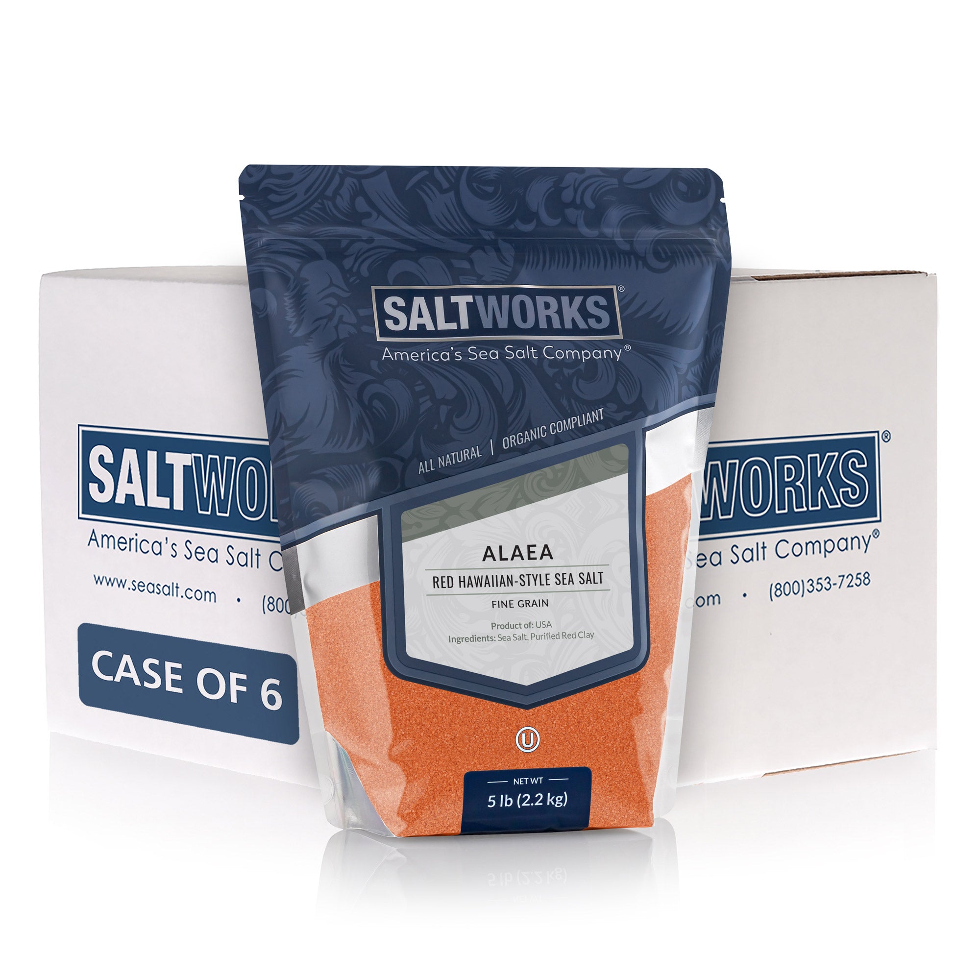 Alaea Red Hawaiian-style Sea Salt (Wholesale)