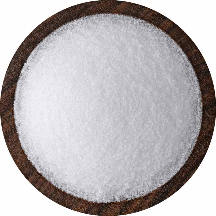 Bowl of iodized salt