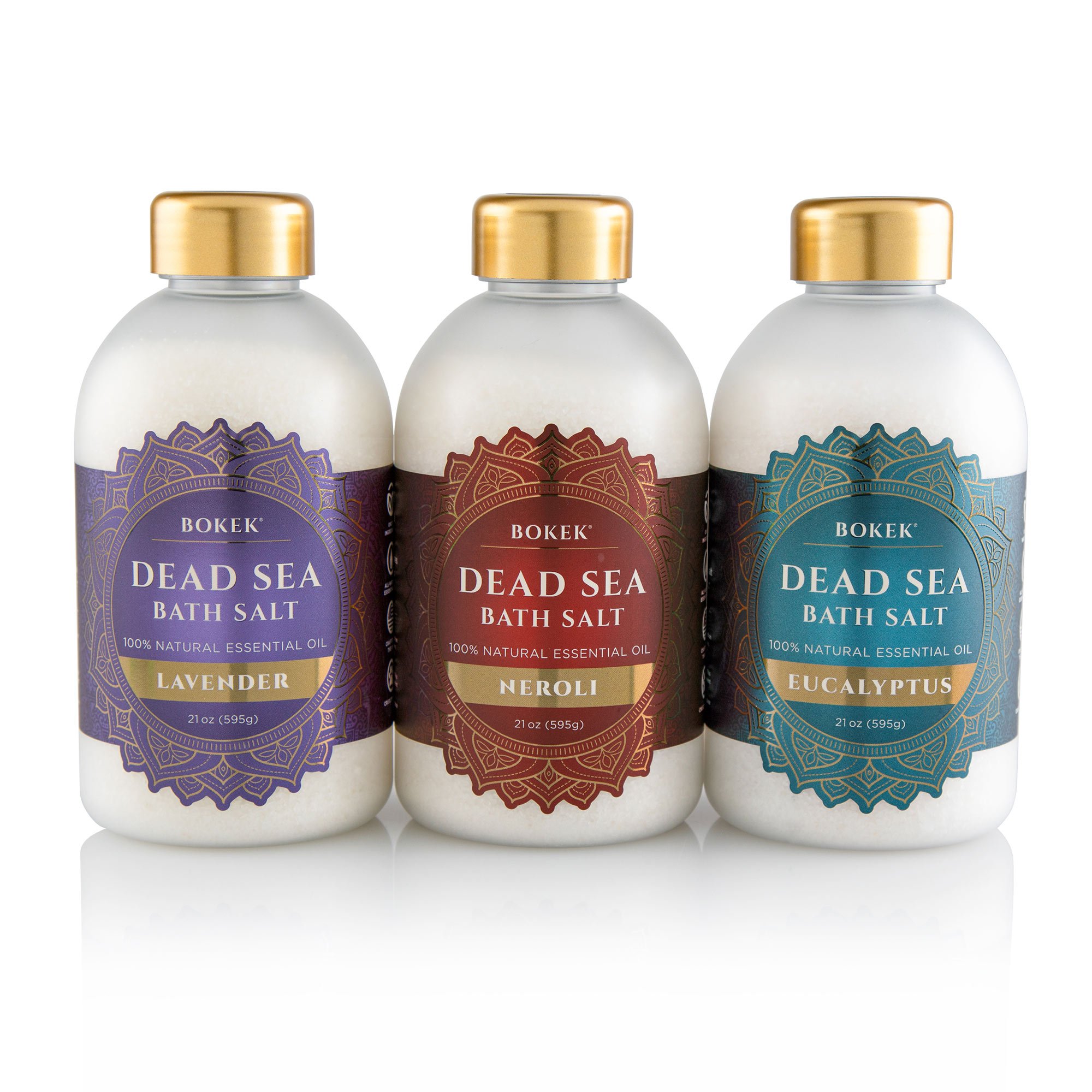 Bokek®️ Scented Dead Sea Bath Salt Set | SaltWorks®