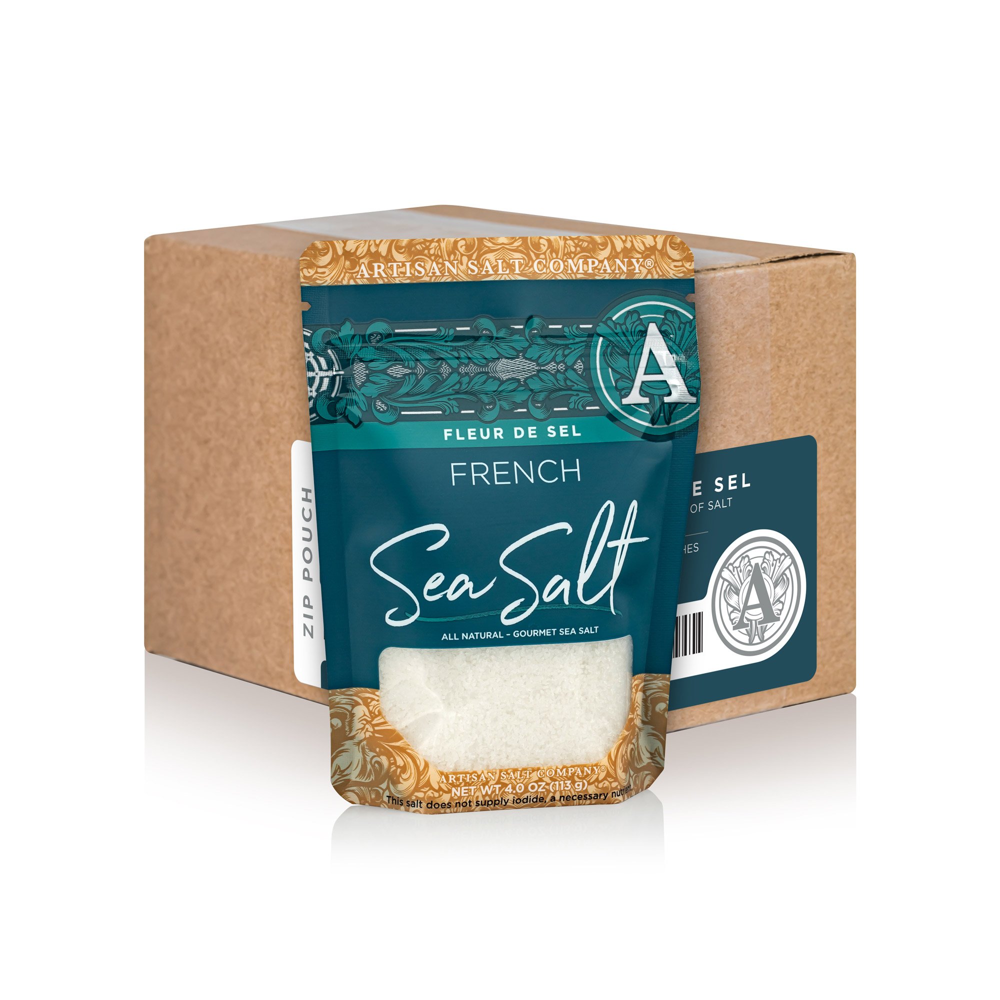 Fleur de Sel Finishing Salt Linen Bag – The Food Nanny